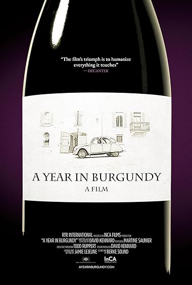 A Year in Burgundy Poster